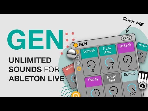 GENerate Unlimited Sounds in Ableton Live