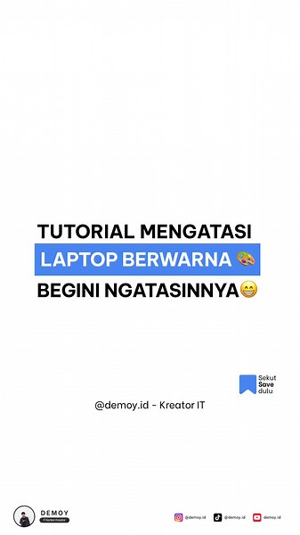 Cara Mengatasi Laptop Bergaris dengan Mudah