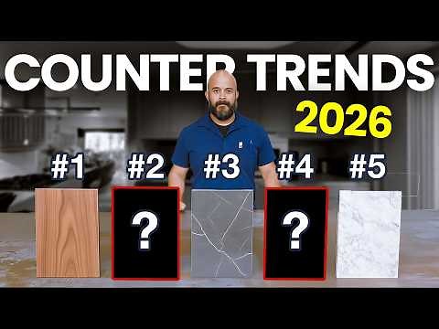 Top 5 Kitchen Countertop Home Trends You Need to Know for 2026