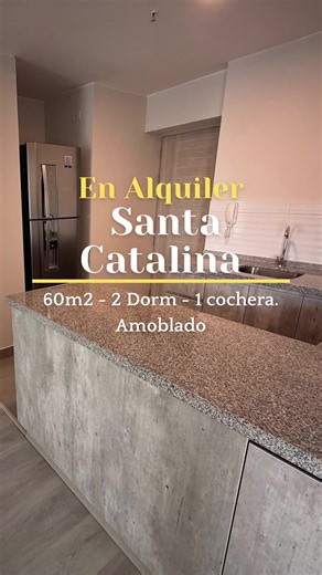 Alquiler amoblado 2 dormitorios 60m2 con cochera en Audacity