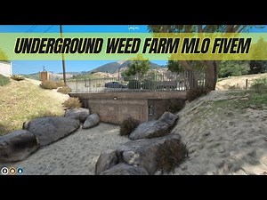 Underground weed farm mlo Fivem Interior & map for Roleplay | FiveM store