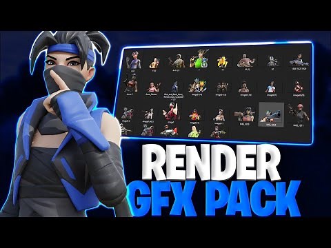 The *BEST* FREE Fortnite Render Pack (Google Drive) PC/Mobile