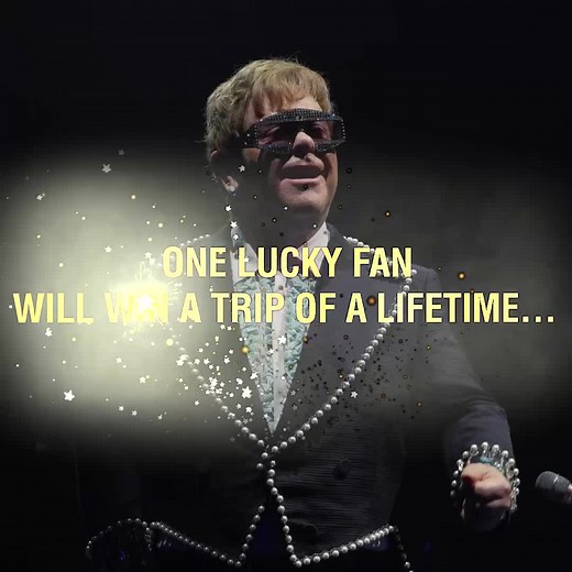 💫🎫 ENTER TO WIN: Experience Elton John at his FINAL U.S. PERFORMANCE at Dodger Stadium on 11/20 an exclusive backstage tour! 🛫Airfare luxury hotel included. Plus, receive a personalized thank you video message from Elton himself. Every entry supports the Elton John AIDS Foundation. Enter now! | Elton John