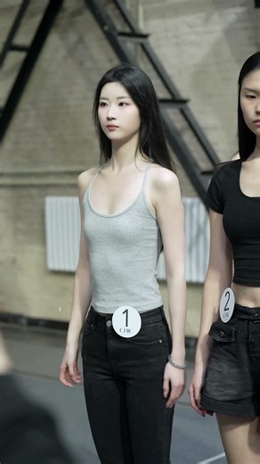 Behind-the-scenes footage of runway shoots