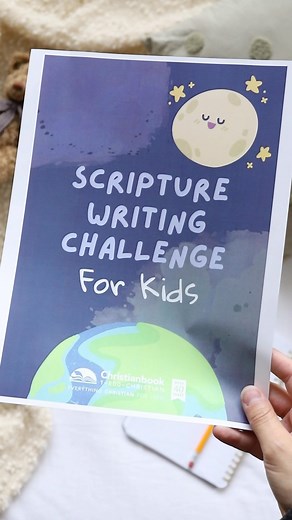 Searching for the perfect way to help your child dive deeper into Scripture each day? Download our FREE Scripture Writing Challenge today! ✨ It’s also comes available in a floral theme if that appeals to your child more! 🌸 Follow the link in bio to access your FREE download today #everythingchristian | Christianbook