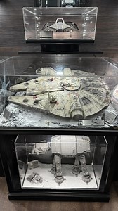 1.1M views · 39K reactions | Lightsabers and helmets and ships…oh my! #starwarsreplicas #collectionwars #starwars #501st #anewhope #empirestrikesback #returnofthejedi #clonewars #theforceawakens #thelastjedi #riseofskywalker #rogueone #solo #jedi #sith #darthvader #kyloren #clonetrooper #stormtrooper #bobafett #mandalorian #empire #lightsaber #regalrobot #denuonovo #anovos #masterreplicas #efxcollectibles #sideshowcollectibles #mancave | Star Wars Replicas | Facebook