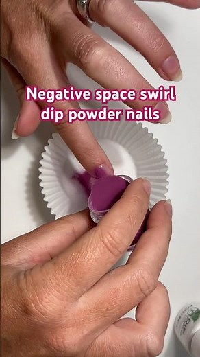 Dip powder nail design idea ✨ #nail #dippowder #dippowdernails