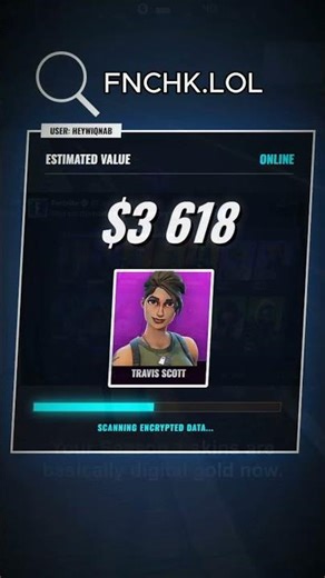 Fortnite Account Worth Tracker #fortnite #fortniteskins #fortniteupdate