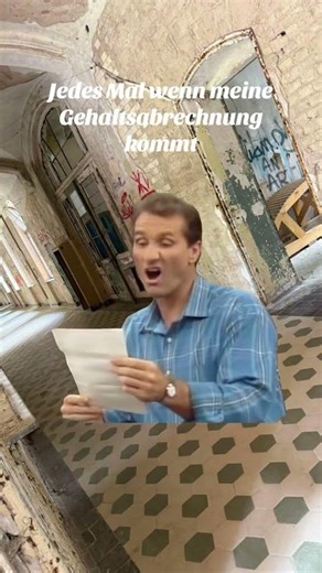 Jedes mal wenn meine Gehaltsabrechnung kommt
