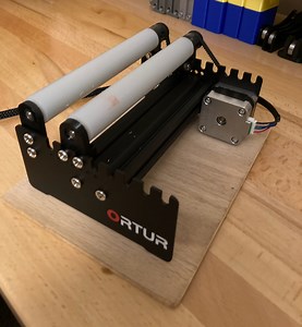 Ortur YRR Rotary Roller Set Up