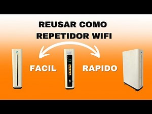 Guía ✔️ Como convertir un Router viejo en un repetidor WIFI ✔️ 2024