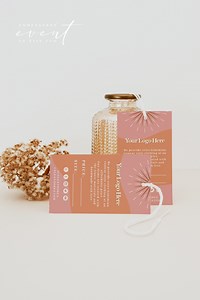 Small Business Hang Tag Template, Retro Hang Tag Printable, Retail Clothing Tag DIY, Product Tag, Size Tag Instant Groovy 70's Pink TRIXIE - Etsy Australia