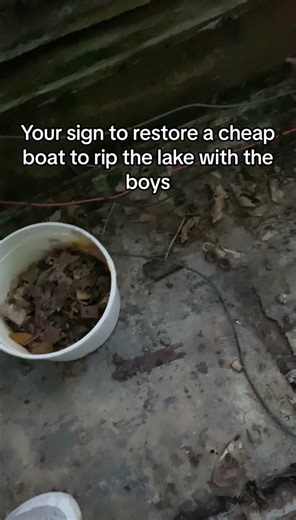 Go on fb marketplace and buy a boat to build👀⚓️🚤 #project #boat #fyp #transformation #michigan ##resto##fortheboys##summer