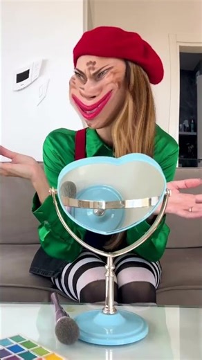 Cat’s New Favorite Gadget? My Beauty Blender! 😼 #viralshorts