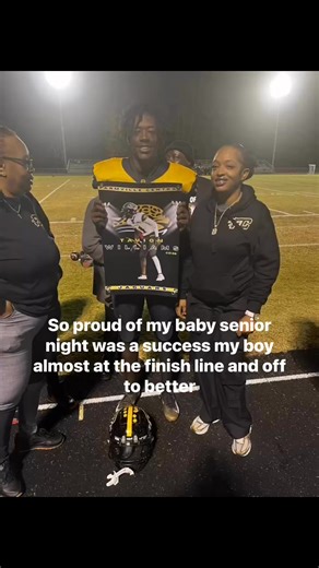 Senior night with my nephew | Senora Mckesson