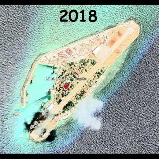 Lịch sử về đảo Trường Sa Trên GG Earth (2025 - 2004) #googleearth #vietnam #history