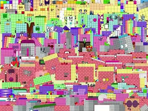 Numberblocks Band 1 - 200 (Biggest Band Ever Bonus with 60 New Numberblocks!)