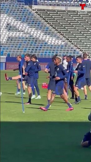 Estados Unidos vs. Colombia: Entrenamiento del USMNT #Shorts | Telemundo Deportes