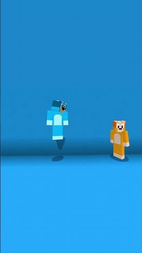 Bluey In Minecraft! #shorts