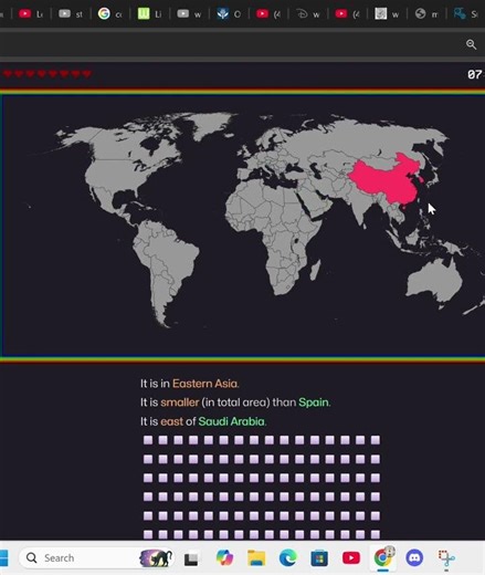Daily Mapgame #84:- social credit #mapgame #geography #speedrun #savethemappingcommunity #catnachofc