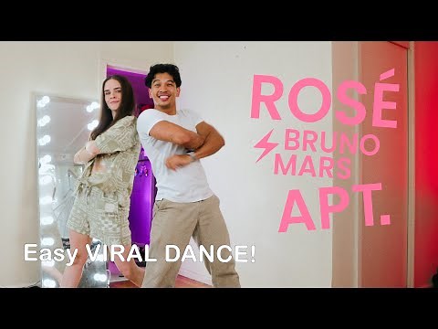 APT. Dance trend TUTORIAL | Teaching my partner how to do this viral dance!
