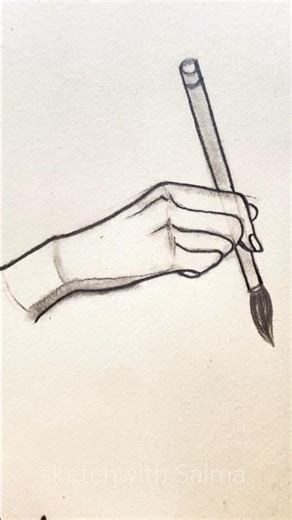 How to draw Hand with drawing Pen #drawing #art #shorts #howtodraw #fypシ #fyppppp