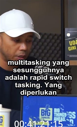 Jangan Bangga Biasa Multi Tasking karena Merusak Otak! - Rizki Edmi Edison