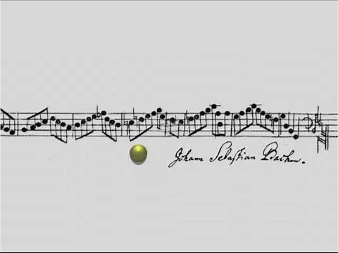 J.S. Bach - Crab Canon on a Möbius Strip←Stereo Sound→バッハ 蟹のカノン ステレオ版