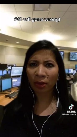 911 call gone wrong #joke