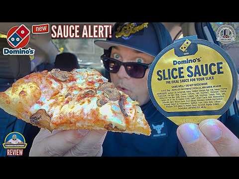 Domino's Pizza® Slice Sauce Review! 🍕 | Dip It, Dunk It or Drizzle It! | theendorsement