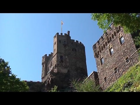 El castillo de Rheinstein, a orillas del Rhin