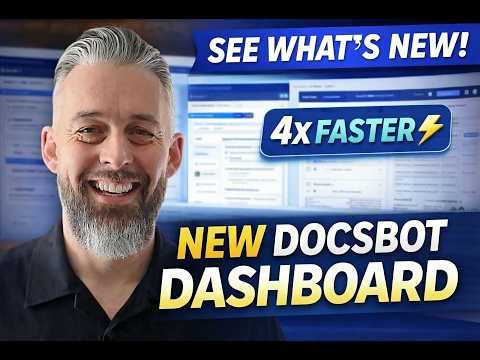 We Completely Redesigned the DocsBot Dashboard (4x Faster + Powerful New Features)