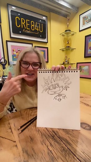 Chuckie from Rugrats Sketch