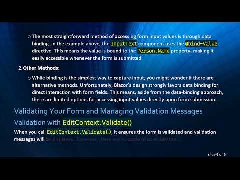 Mastering OnSubmit in Blazor: Accessing Input Values and Managing Validation Messages