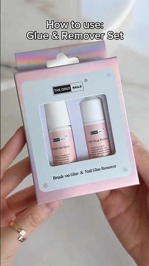 Nail glue and remover #theonlynails