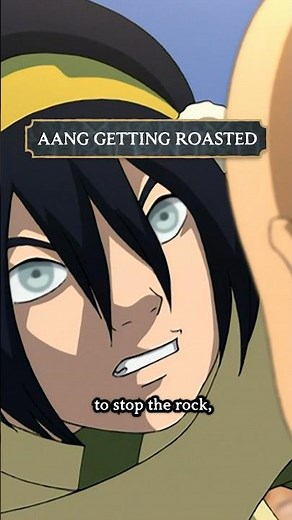 Aang being ROASTED for 39 seconds straight 🔥 | Avatar #Shorts