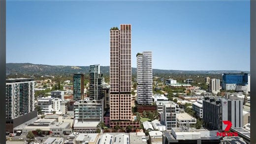 Adelaide's East End is set for a major transformation, with four new high rise towers. It is promising to deliver hundreds of affordable homes, plus a hotel and new public spaces. | 7NEWS Adelaide