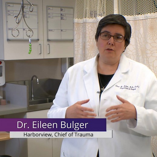 For most of us, the emergency department is chaotic. For Dr. Eileen Bulger, chief of trauma at Harborview Medical Center, it's just another day at the office. | UW Medicine