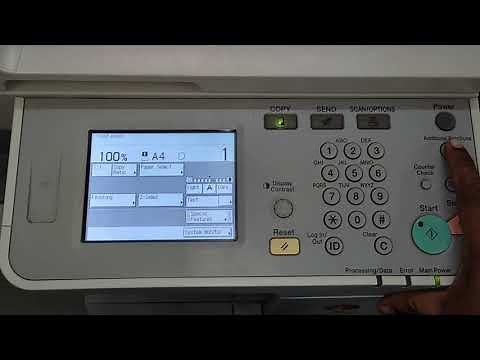 Canon Image Runner 2525 Network Printing Setup | Network Printing | Techno gujju |
