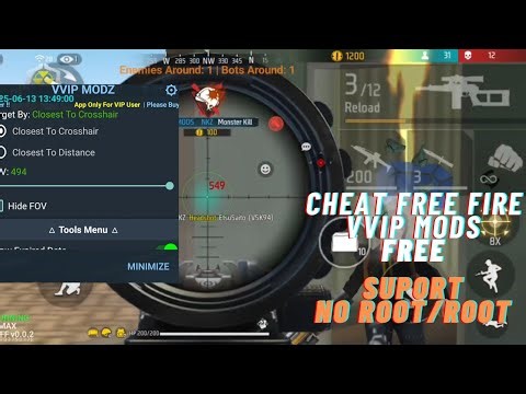 CHEAT VVIP MODZ FREE SUPORT NO ROOT & ROOT 💯