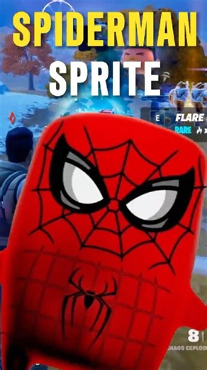 Fortnite's Spider Man Sprite Explained! #fortnite #shorts
