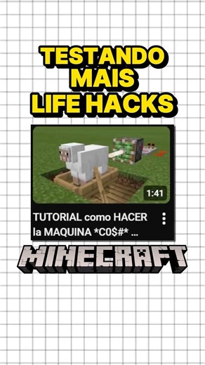 LifeHacks de Minecraft!
