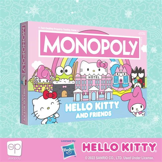 4.6K views · 285 reactions |  Jump into some supercute fun this holiday season with Hello Kitty games and puzzles! They're the perfect gifts for the Hello Kitty fan in your life (even if that fan is you)! | The Op | Facebook