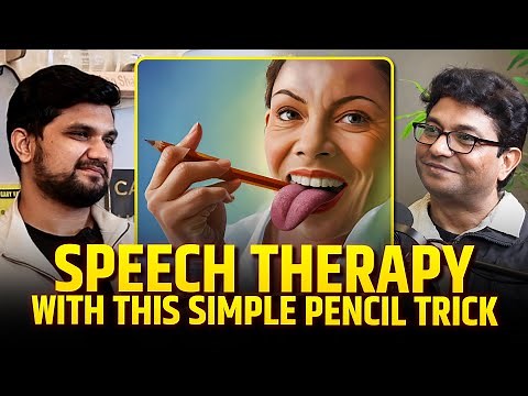 Speech Therapy with This Simple Pencil Trick | How To Improve Speech & Diction