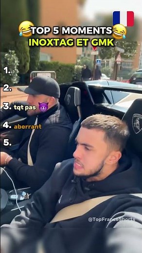 TOP 5 moments d'INOXTAG et GMK DROLES (partie 2)