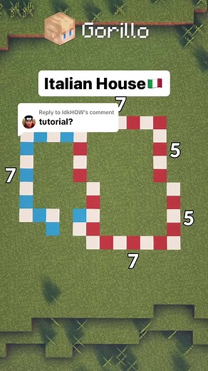 Italian Survival House Tutorial in Minecraft