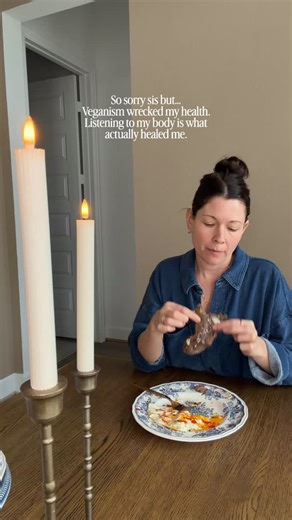 Tabitha Zavala | Wellness and Lifestyle 40+ | Going vegan really messed with my health. Not because it’s wrong but because it was wrong for me. Some people feel amazing plant based. I... | Instagram