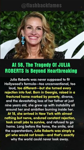 At 58, The Tragedy Of JULIA ROBERTS Is Beyond Heartbreaking #shorts