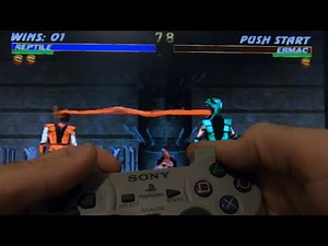 MK TRILOGY (1996/PS1) - ONE BUTTON FATALITY CODE