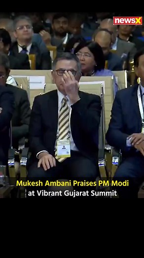 Reliance Industries Chairman Mukesh Ambani, a proud Gujarati, hailed Prime Minister Modi as the driving force behind Gujarat's transformation. Speaking at the Vibrant Gujarat Global Summit 2024, Ambani credited PM Modi for making Gujarat synonymous with the new India's growth. He declared PM Modi as the most successful Prime Minister in India's history, emphasizing his role as a global leader shaping the nation's progress. Video Credit - ANI #MukeshAmbani #RelianceIndustries #Gujarat #PMNarendra